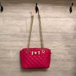 Quilted Betsy Johnson Purse